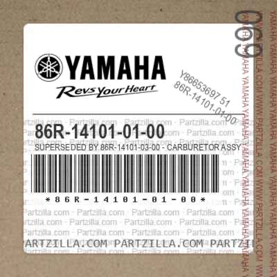 Карбюратор 86R-14101-01-00
